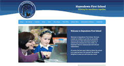 Desktop Screenshot of hayesdownschool.co.uk
